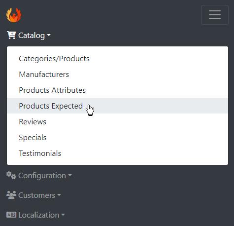Menu Titles in Admin