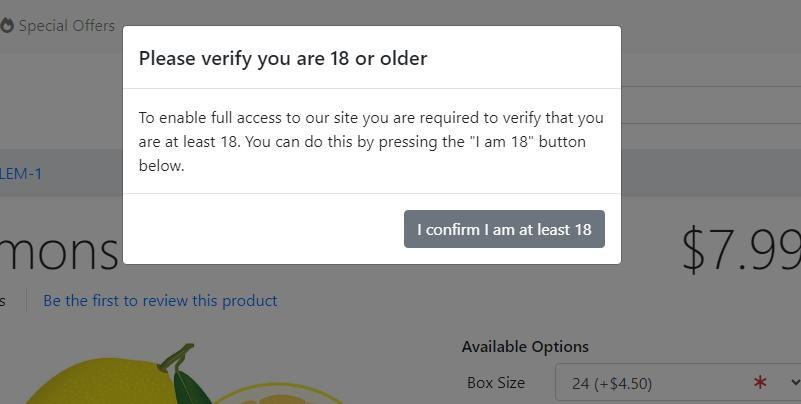 Verify Age