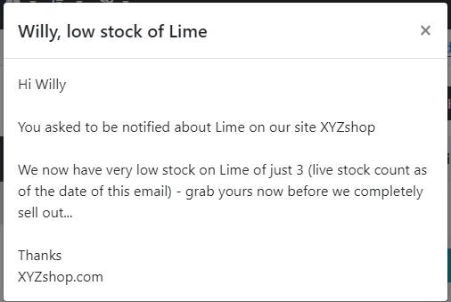 Scheduler - Stock Decrease (Shop)