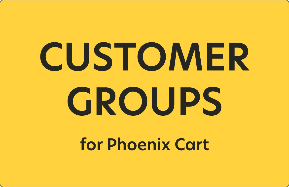 Customer Groups