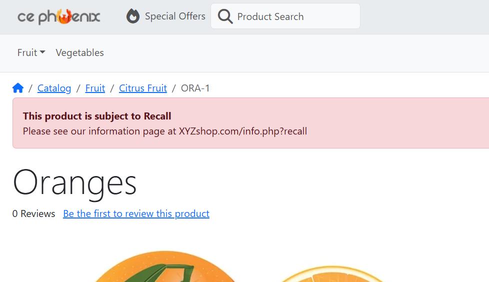 GPSR - Product Safety Notices