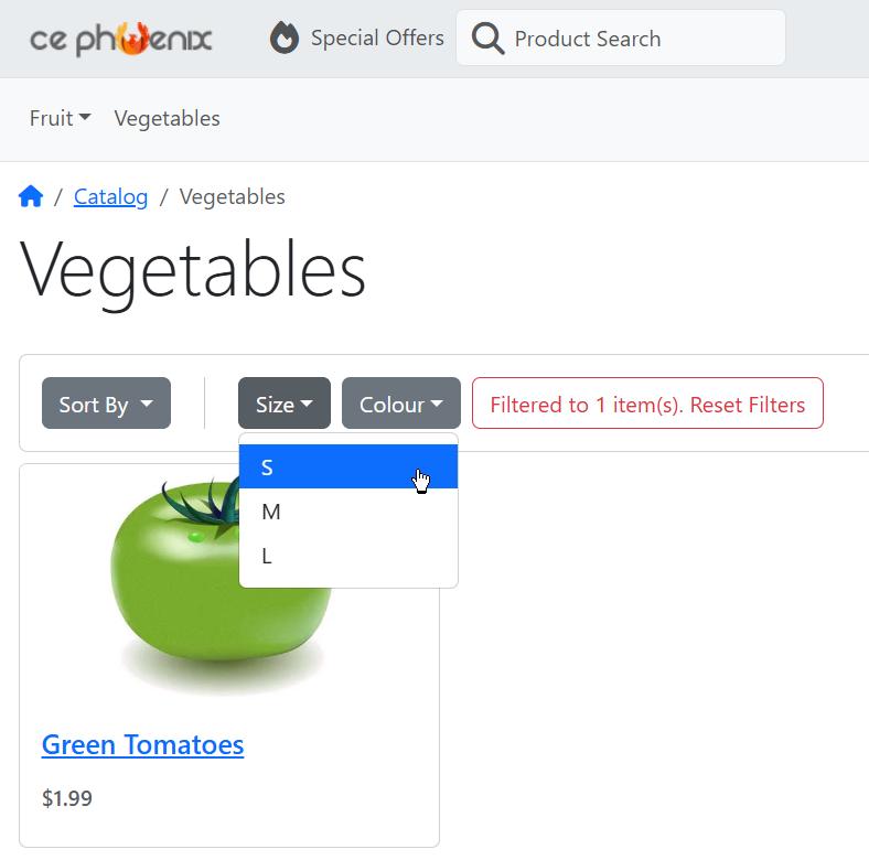 Product Filters