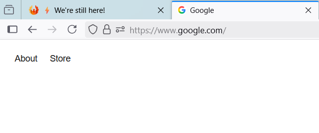 Come Back - Browser Title Change #3