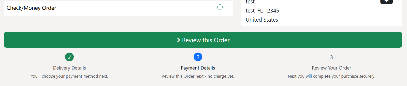Modern Checkout Stepper #12