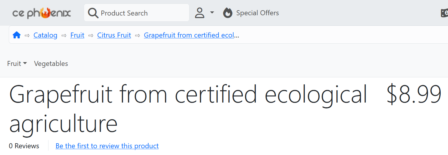 Flexible Breadcrumb