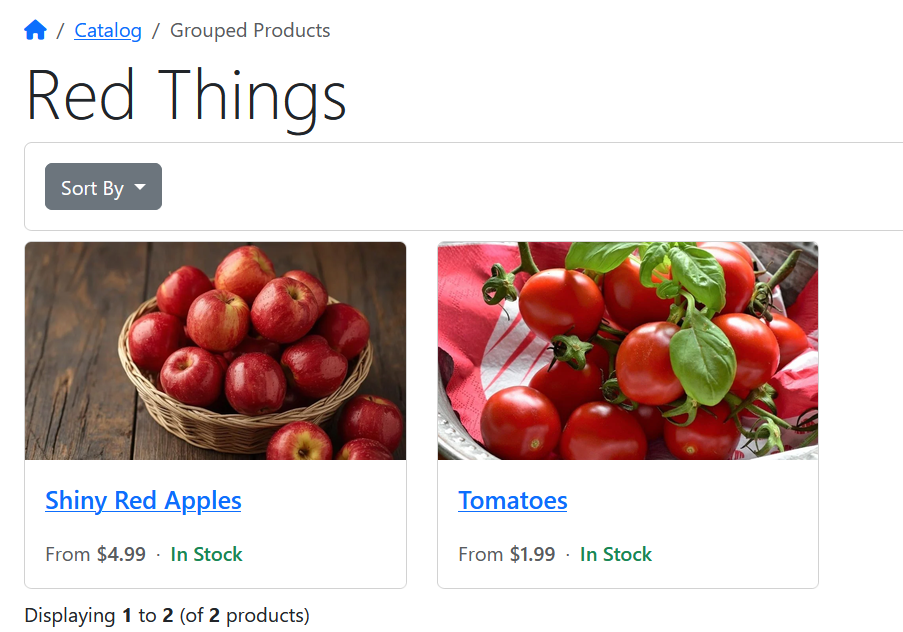 Product Groups & Curated Bundles