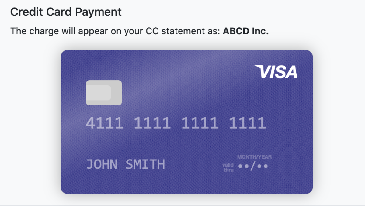 Braintree Credit Card Module
