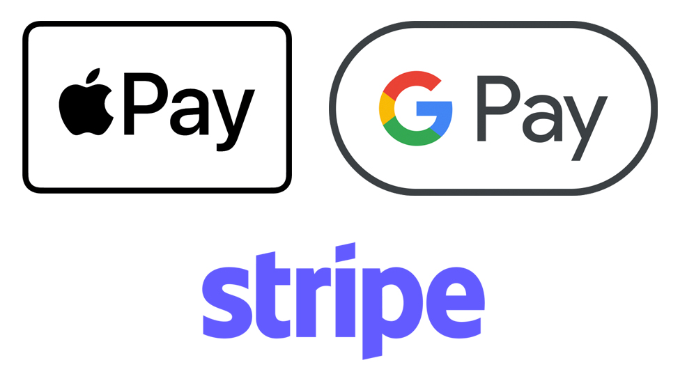 Apple and Google Pay via Stripe