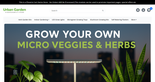 Urban Garden Demo Store
